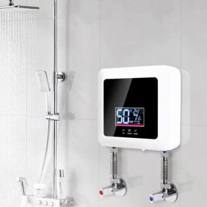Start - 7500W Chauffe-Eau Instantané Sans Réservoir Douche Électrique Mini, 230V Chauffe-Eau Instantané Douche Jardin, Mini Chauffe-Eau Instantané