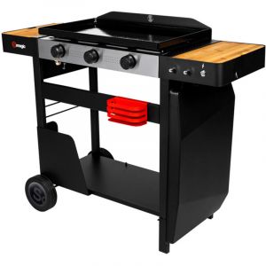 Somagic - Plancha au gaz san sebastian 3 br&ucirc;leurs 6,45kW