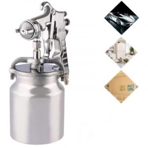 Professionnel Pistolet &agrave; peinture Syst&egrave;me de pulv&eacute;risation de peinture, acier inoxydable, buse 2.0 mm, pistolet &agrave; peinture pour l'automobile, le