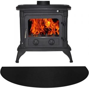 Roleader - Tapis De Cheminée, 107 x 61cm Tapis Anti Feu, Tapis de Cheminée Ignifuge, Tapis Ignifuge Devant de Cheminee, Tapis Ignifuge, Tapis de