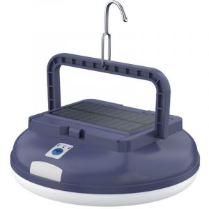 Lampe de camping solaire pour tente, lanterne de camping rechargeable avec 3 modes, 4500LM, lampe de tente suspendue &eacute;tanche IPX4, 126 LED, lampe