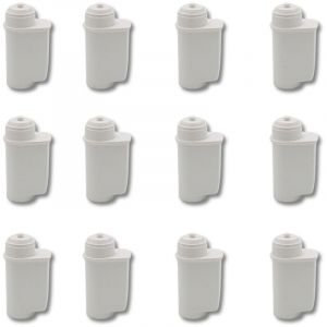 SOS Accessoire Lot de 12 Filtre &agrave; eau pour machines &agrave; caf&eacute; automatique Siemens EQ Series, EQ3/EQ6/EQ9, S700, 3200 Bosch TCZ7003, TCZ7033, pour Brita
