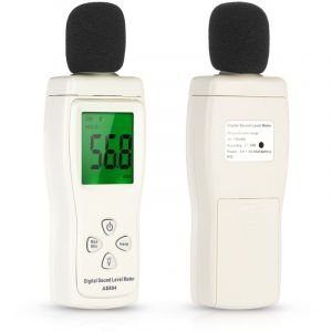 Ineasicer - Numérique Sonomètre, Testeur de Décibels Numérique, Décibelmètre Professionnel 30-130dBA, Données Minimum/Maximum, Pile Faible, Écran lcd