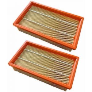 Filtre pliss&eacute; plat de rechange pour Karcher NT 25/1 Ap/NT 35/1 Ap/NT 45/1 NT 55/1 NT 361 NT 561 NT 611 Tact Te M Eco Filtre de rechange Accessoires