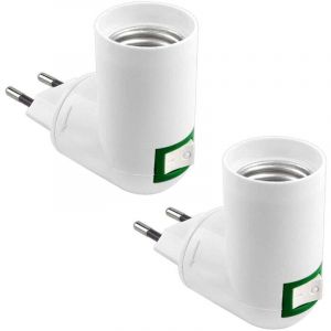 Ulisem E27 avec interrupteur sans fil pour applique murale/cuisine 230 v ca, douille led, adaptateur E27, mini applique murale d'int&eacute;rieur, spot,