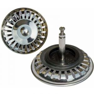 Panier universel 7,6 cm (&Oslash;80 mm) (&Oslash;80 mm), pour &eacute;vier excentrique / inox