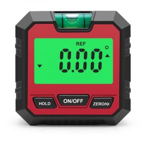 Eosnow Mini inclinom&egrave;tre num&eacute;rique, rapporteur/inclinom&egrave;tre/niveau 3 en 1, d&eacute;tecteur d'angle/jauge de biseau, bo&icirc;te de niveau &agrave; 90&deg; pour plage de