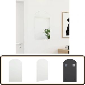 Vidaxl - Miroir 70x40 cm Verre - Miroir Mural - Miroir Moderne - Miroir Salle De Bain - Décoration Murale - Miroir Grand Format
