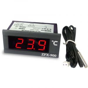 ZFX-900 Thermom&egrave;tre num&eacute;rique LCD pour r&eacute;frig&eacute;rateur, cong&eacute;lateur, r&eacute;frig&eacute;rateur, aquarium, thermom&egrave;tre avec sonde