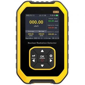 compteur Geiger Portable LCD Digital Geiger Counter d&eacute;tecteur de rayonnement nucl&eacute;aire dosim&egrave;tre b&ecirc;ta gamma testeur