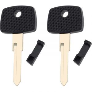 2pcs Cl&eacute; de Voiture Vierge Compatible avec Vito Sprinter Lame de Cl&eacute; de Voiture Remplacement Cl&eacute; Non Coup&eacute;e Accessoires Int&eacute;rieurs Automobiles Pi&egrave;ces