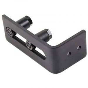 Guide Portail Coulissant Guide de Plancher Guide de Rail Porte Coulissante R&eacute;glable en Acier au Carbone pour Accessoire de Quincaillerie de Porte de