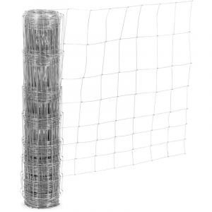 Clôture acier - Hauteur 100 cm - Longueur 50 m - Largeur de maille 15 cm Clôture gibier Clôture pour moutons