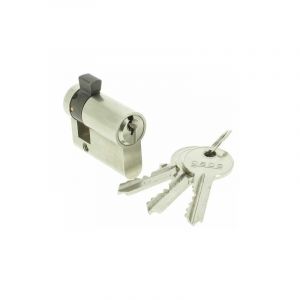 Demi canon europ&eacute;en avec cl&eacute; identique