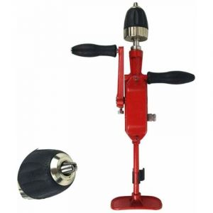 Chignole &Agrave; Manivelle Perceuse &Agrave; Main,Poitrine Perceuse &Agrave; Double Pignon,Automatique Micro Manuelle Manivelle De Taraudage Machine Bois Pour Bois