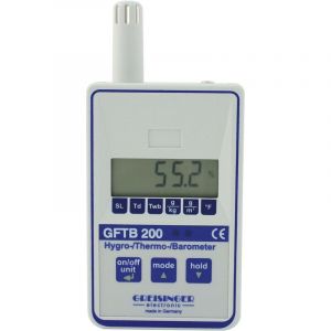 Gftb 200 Hygromètre 0 % hr 100 % hr Affichage anti-moisissure/point de rosée X10089 - Greisinger