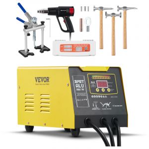Tire Clou Carrosserie 300 w Kit Poste de Debosselage Soudeuse par Points Pistolet Thermique Soudage Auto Manuel Outil Reparation Bosses Carrosserie