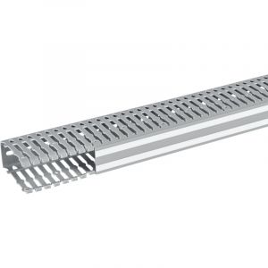 Legrand - Goulotte Lina25 40x80mm pvc gris RAL7030 longueur 2m 636008