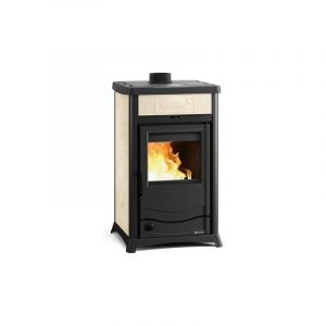 La Nordica - Thermo po&ecirc;le &agrave; bois raccordable TermoRossella Plus Evo dsa 4.0 11.1 kW Ivoire