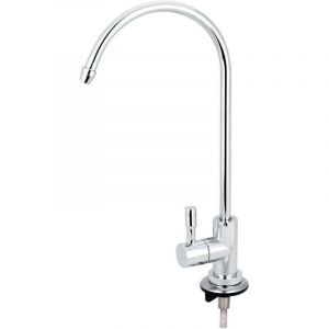 1/4'' Robinet D'&Eacute;vier de Cuisine Tactile Osmose Inverse Cou d'oie Filtre d'eau Potable &Agrave; Connexion Rapide Robinet de Cuisine