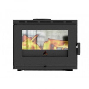 Insert pour Cheminée à Bois F.lli Lerda L-90 Double Face Plus Vulcano 18 Kw