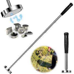 Outil de Ramassage Magnétique, Aimant Télescopique, Tige Télescopique Aimantée 22.5 à 103.5cm, Magnétique Flexible Aimant, Outil Magnétique