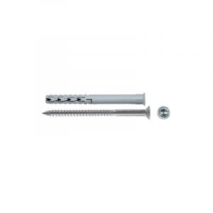 Fischer - 50 pcs chevilles sxr-wt 8x100 mm en nylon avec vis Torx