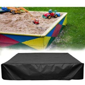 B&acirc;che Bac &agrave; Sable 200 200 20CM, B&acirc;che Bac &agrave; Sable Imperm&eacute;able Housse de Protection pour bac &agrave; Sable &Eacute;tanche Bac &agrave; Sable avec Cordon de Serrage Tissu