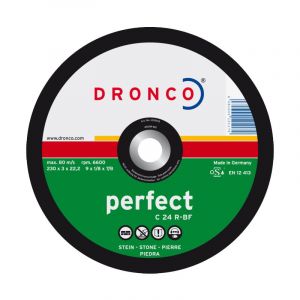 Disque à tronçonner C 24 R 230 x 3x 22,23mm - DRONCO - 1237015100