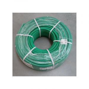Arnould - Gaine préfilée icta 20mm avec câble antenne coaxial 17VATC verte couronne 100m Chronofil 09160
