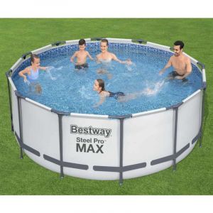 Ensemble de Piscine Bestway Steel Pro max Ronde 366x122 cm