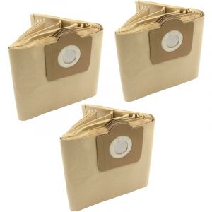 vhbw 30x sacs compatible avec Soteco T 110 / T110, T 110 Nevada 103 RAD aspirateur - papier, couleur sable