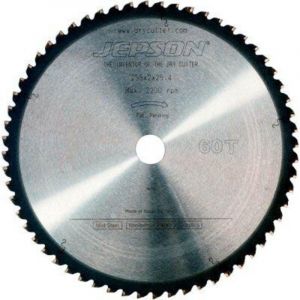 Jepson - Lame carbure Drytech &oslash; 255x2x25,4 mm 60D pour acier courant 600598