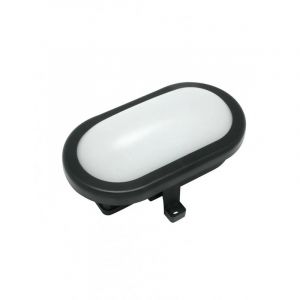 Hublot led ovale 10W, 4000K, lumière chaude 700 lm, 120x180x80, noir