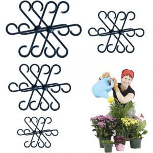 Jalleria - 8 Pcs Tuteur Plante, Support pour Plantes Grimpantes, Tuteur Monstera, Tuteurs pour Plantes d'Int&eacute;rieur, Support Plantes pour Monstera,