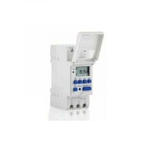 Minuterie numérique, 1pc Affichage lcd Hebdomadaire Programmable Relais Électronique Relais Interrupteur 16on & 16off Minuterie(220V).. Debuns