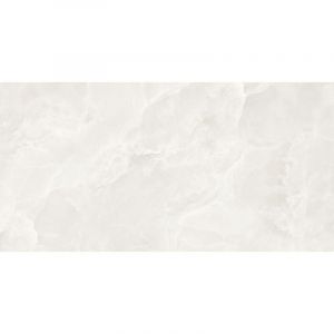 Gres &eacute;maill&eacute; rectifi&eacute; Mexen Valga Bianco, carrelage sol-mur 120 x 60 cm, brillant - TL122-120-060-01