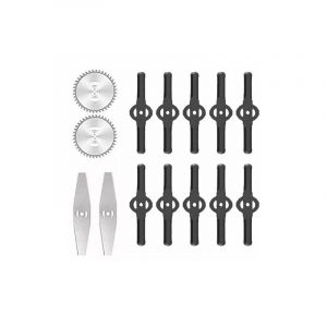 Laoa - Déstockage Accessoires pour tondeuses à gazon Lames de désherbeur électrique Lames de scie Manche télescopique léger pour la coupe du gazon,