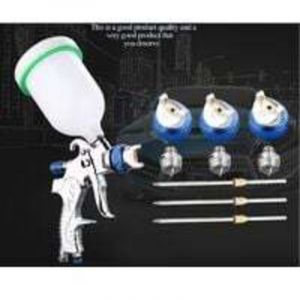 Pistolet &agrave; peinture professionnel, kit de pistolet &agrave; peinture haute pression, pistolet &agrave; air comprim&eacute;, alimentation par gravit&eacute;, pistolet &agrave; peinture