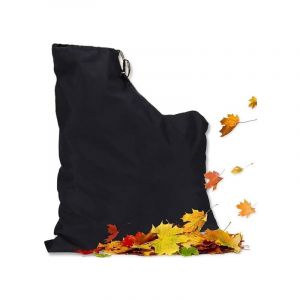 1 sac de rechange universel pour aspirateur souffleur de feuilles, sac de collecte pour souffleur d'aspirateur, collecte des feuilles mortes, noir