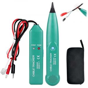 MS6812 Traceur Cable, Cable Tracker, Detecteur Cable Robot Tondeuse, Traceur De C&acirc;ble Portable, Testeur De C&acirc;ble T&eacute;l&eacute;phonique, Traceur Cable