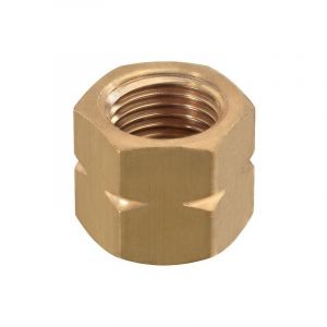 Écrou borgne type BM, G3/8", filetage gauche-écrou-tournant y compris joint d’étanchéité