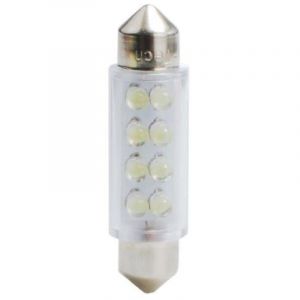 2 Ampoules LED Navette C5W 12V 0.72W 41mm Blanc