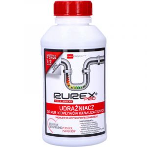 Déboucheur de canalisations et drains RUREX PRO 0,5 L