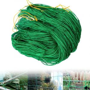 1,8x3,6m) Treillis Jardin Filet pour Plantes Filets d'escalade Filet à Ramer Jardin Potager pour Récolte de Concombres Légume Tomates Plantes