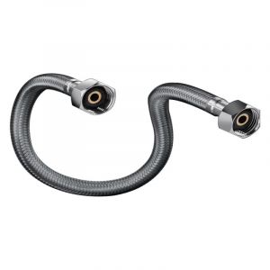 Tucai - Flexible sanitaire polymère Øintér.8mm - Femelle 1/2' / Mâle 3/8' - 300mm - taq