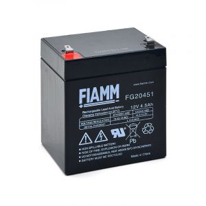 Batterie plomb agm FG20451 12V 4.5Ah F4.8 - Fiamm