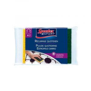 Lot de 2 éponges à récurer - Spontex Expert