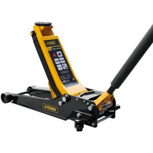 Maestro Ferretero - Cric hydraulique garage profil bas professionnel 2,5 tonnes hauteur 85-610 mm robuste