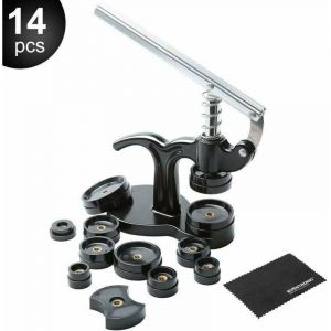Presse de Bo&icirc;tier Montre, Outil Montre Pour Fermeture La Table Arri&egrave;re De Montre 12 Tailles de Moules